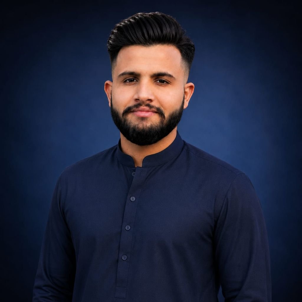 Portrait of Shakir Afzal, SEO Specialist based in Multan, Pakistan.